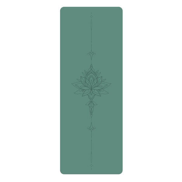 Mata do jogi Lita „Lotos” PU+guma 1 83 x 68 x 0,5 cm, zielony